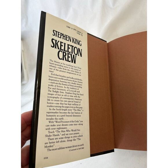 STEPHEN KING SKELETON CREW FIRST EDITION 4TH PRINTING RARE $18.95 PUTNAM - Picture 5 of 10